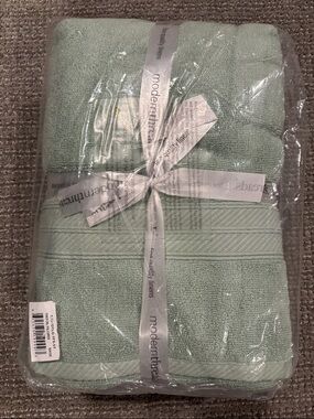 Sage Green Bath Towel Set